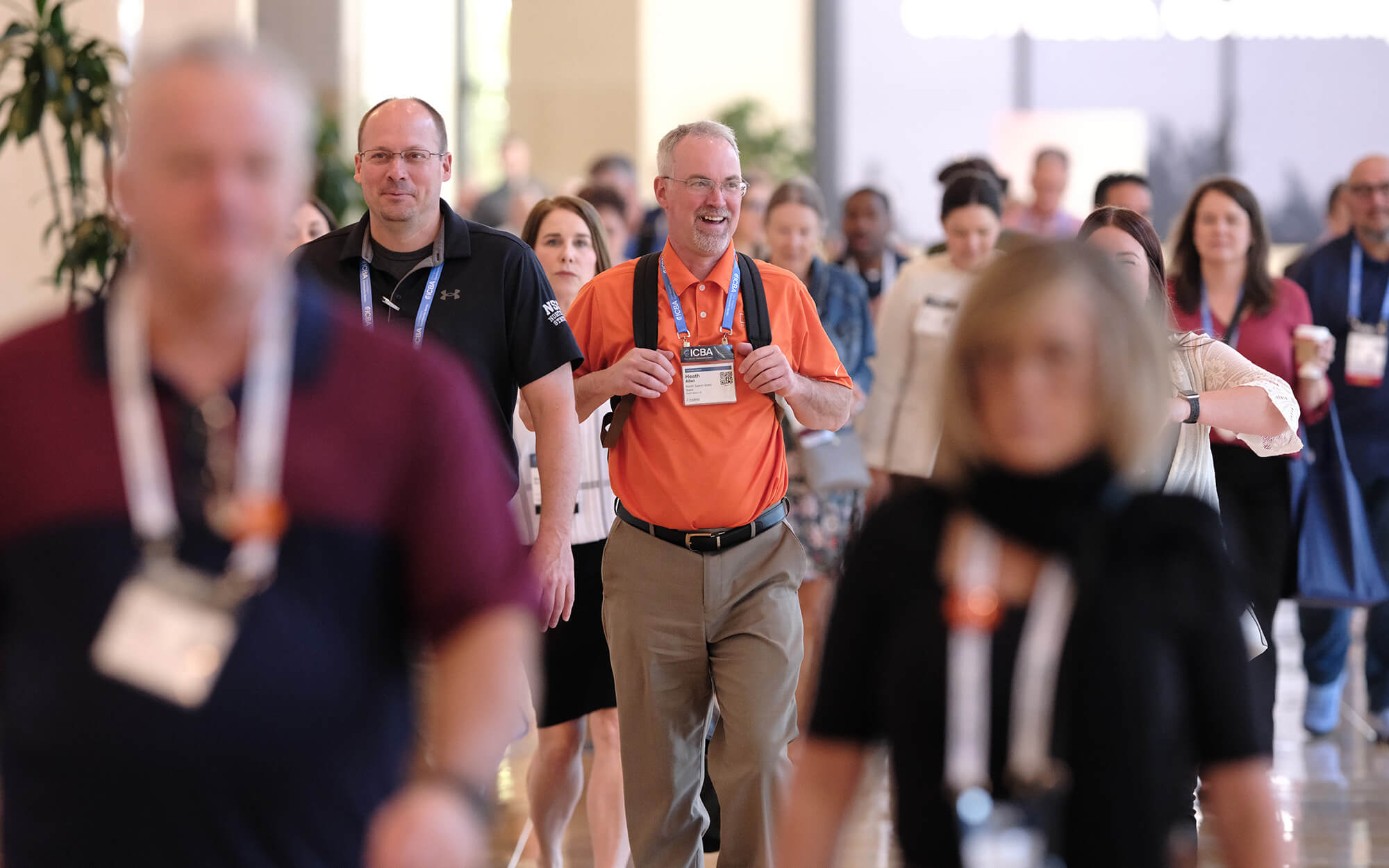 ICBA LIVE Attendees in crowd