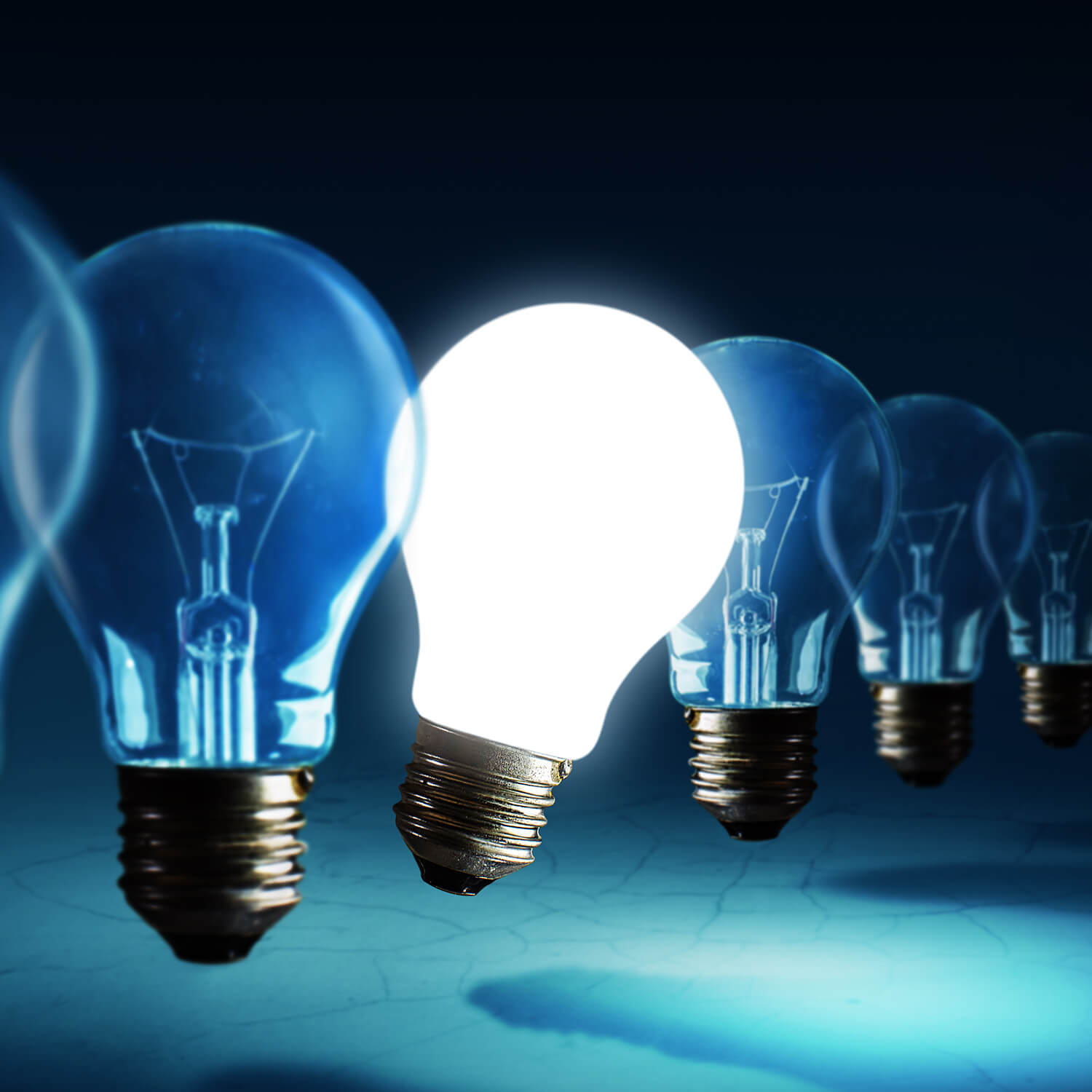 Innovation Bulb Square